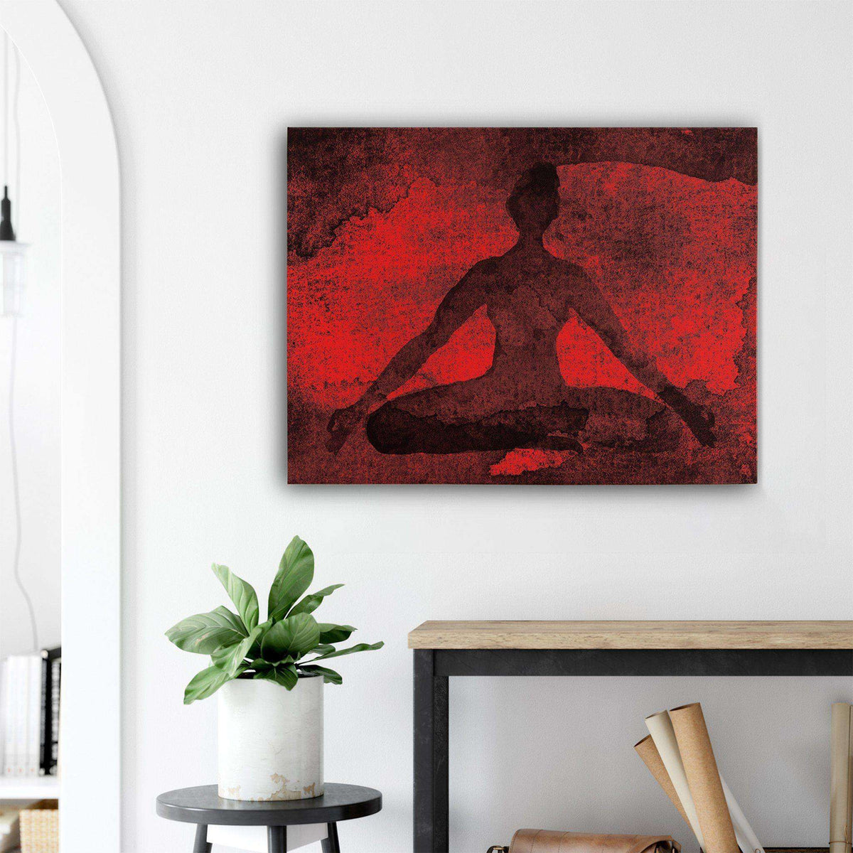 Abstract Meditation Canvas Wido 
