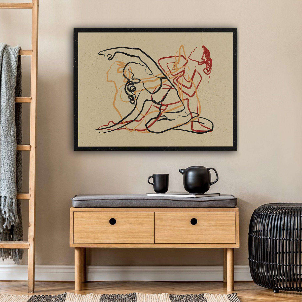 Threefold I Canvas Wido 