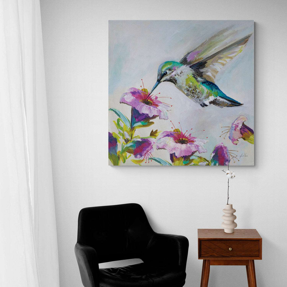 Hummingbird Florals II