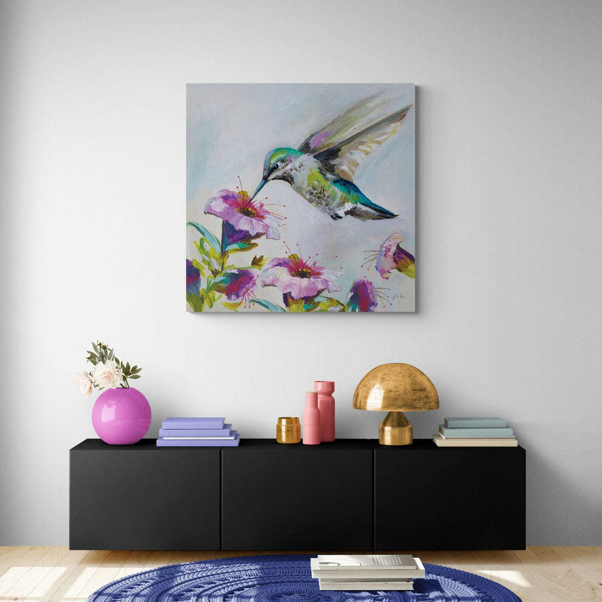 Hummingbird Florals II