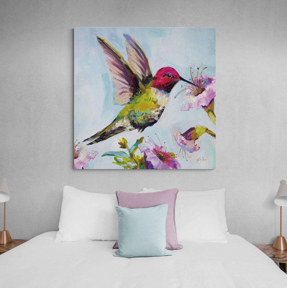 Hummingbird Florals I