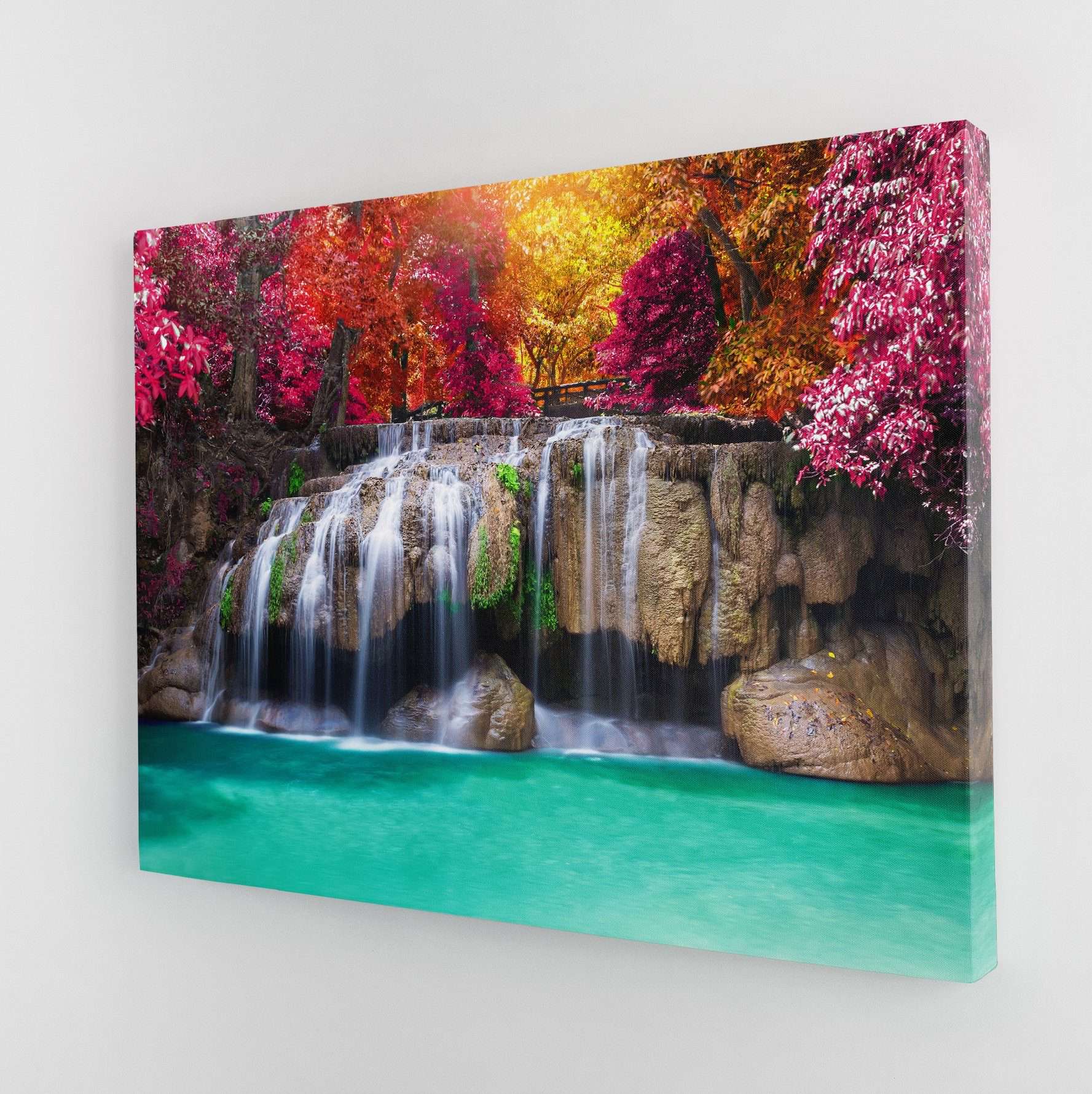 Jungle Waterfall Canvas Magna Canvas 