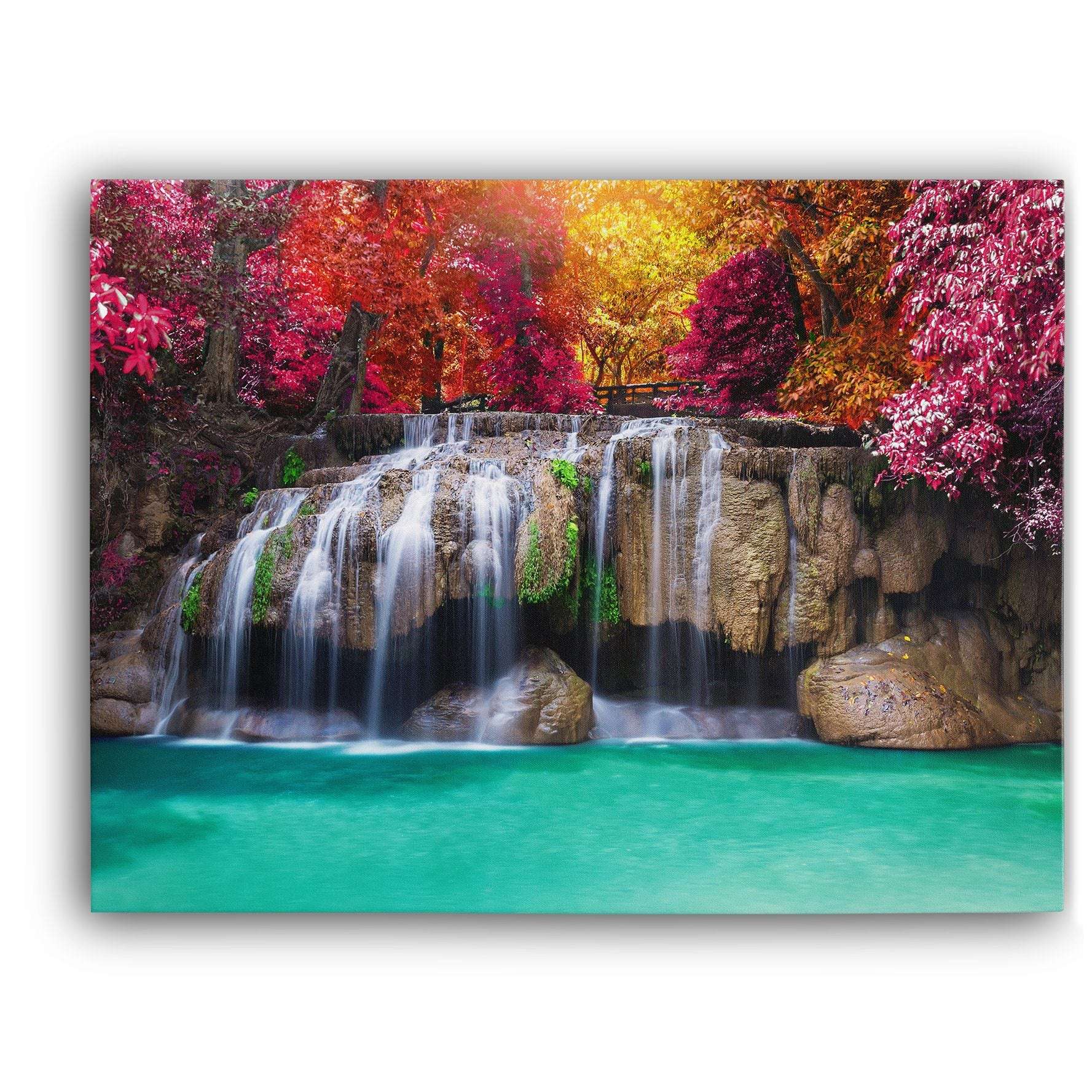 Jungle Waterfall Canvas Magna Canvas 