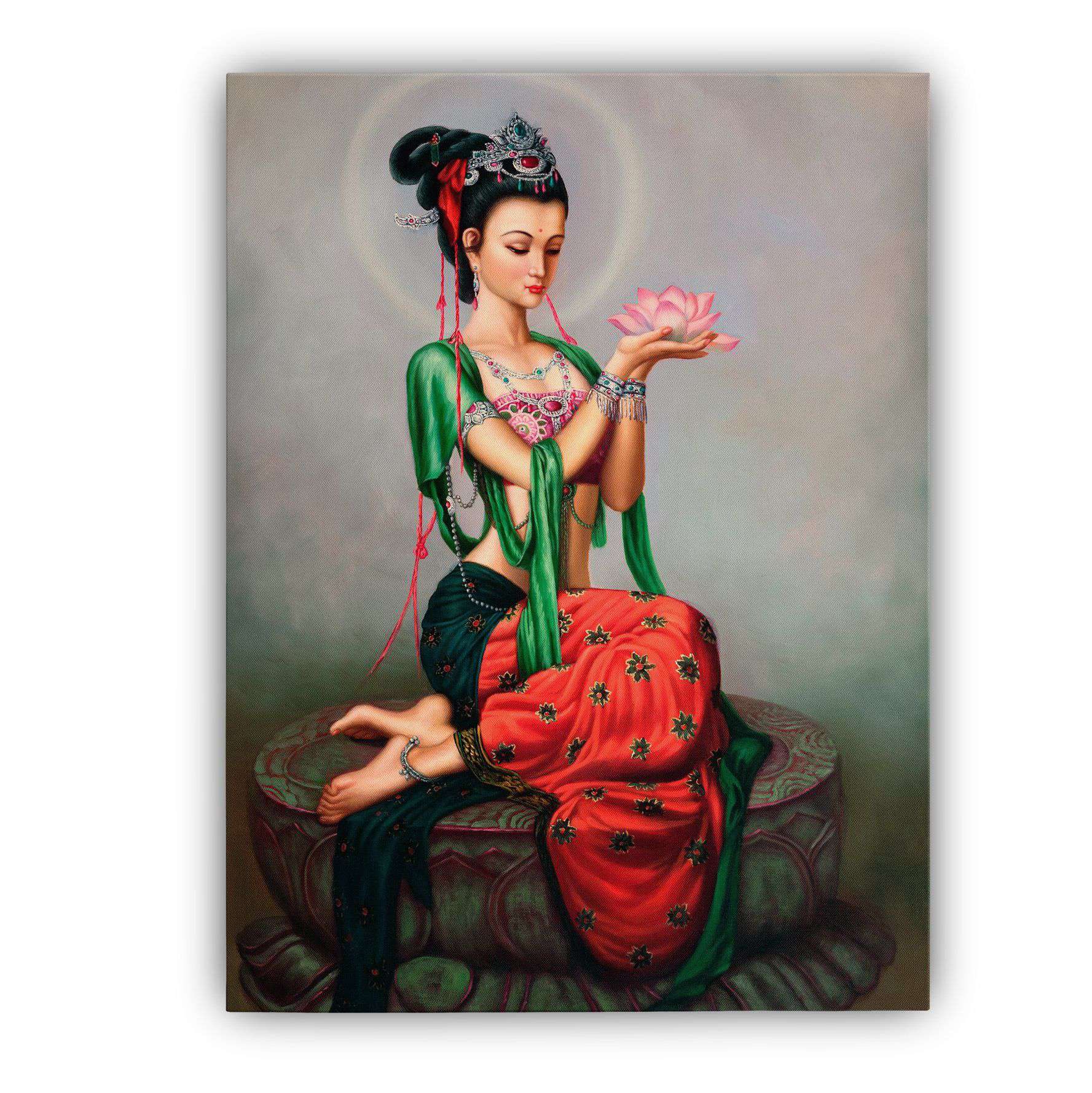 The Lotus Flower Canvas Magna Canvas 