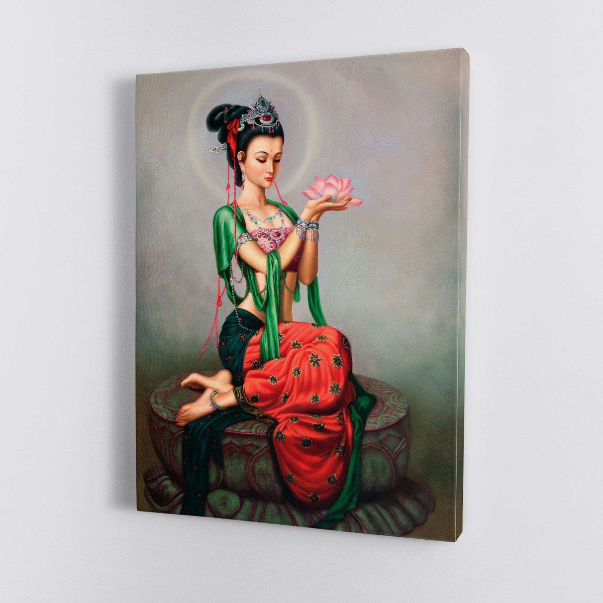 The Lotus Flower Canvas Magna Canvas 