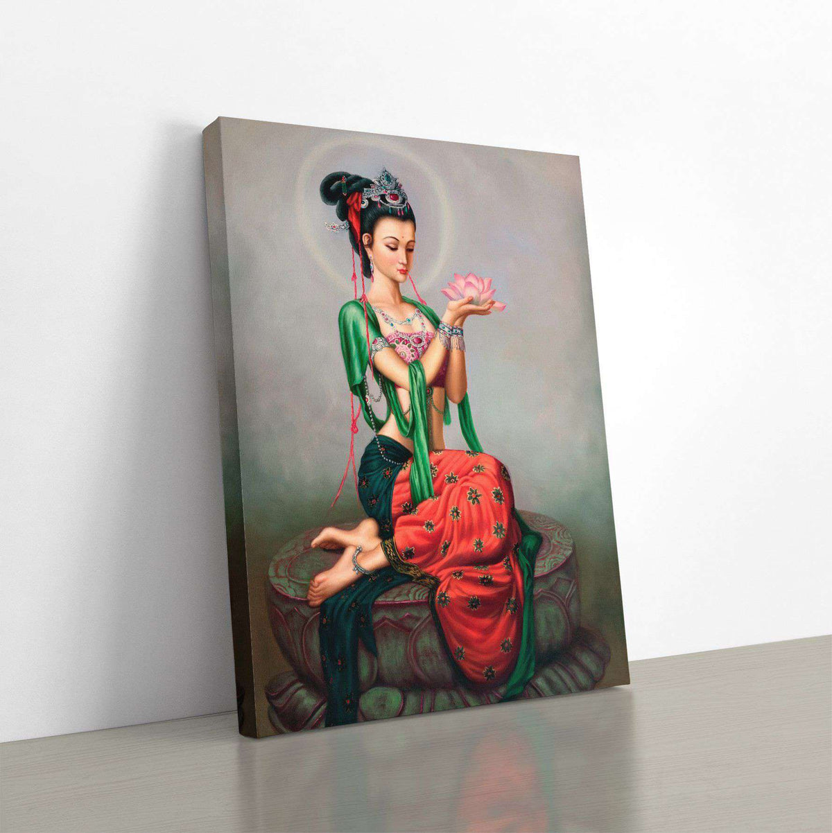 The Lotus Flower Canvas Magna Canvas 