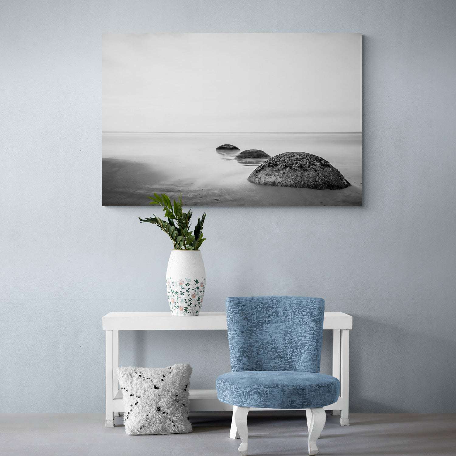 Moeraki Boulders Black & WHite