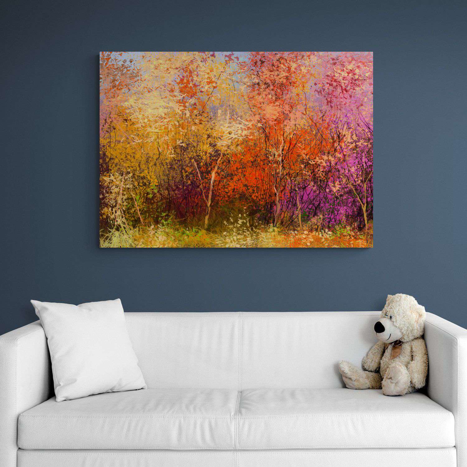 Colourful Autumn Trees Canvas Magna Canvas 