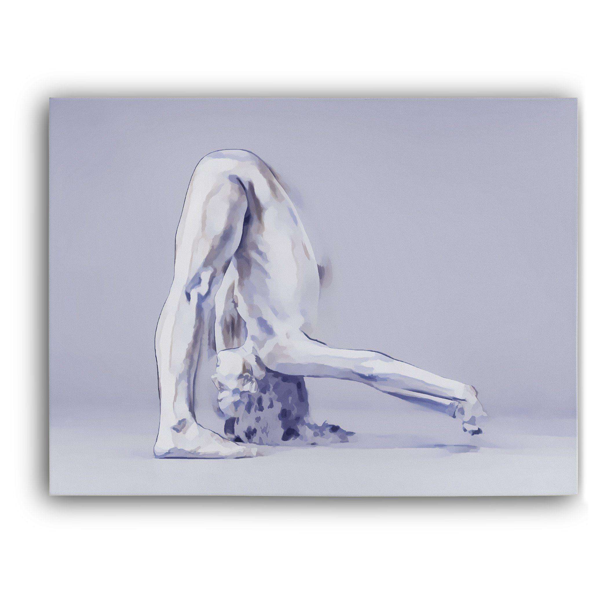 Uttanasana Canvas Wido 60x90 cm / 24x36″ Light 