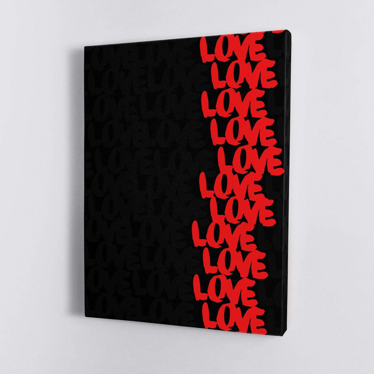 Nothing But Love Canvas Wido 18&quot; x 24&quot; (USA Only) Dark 