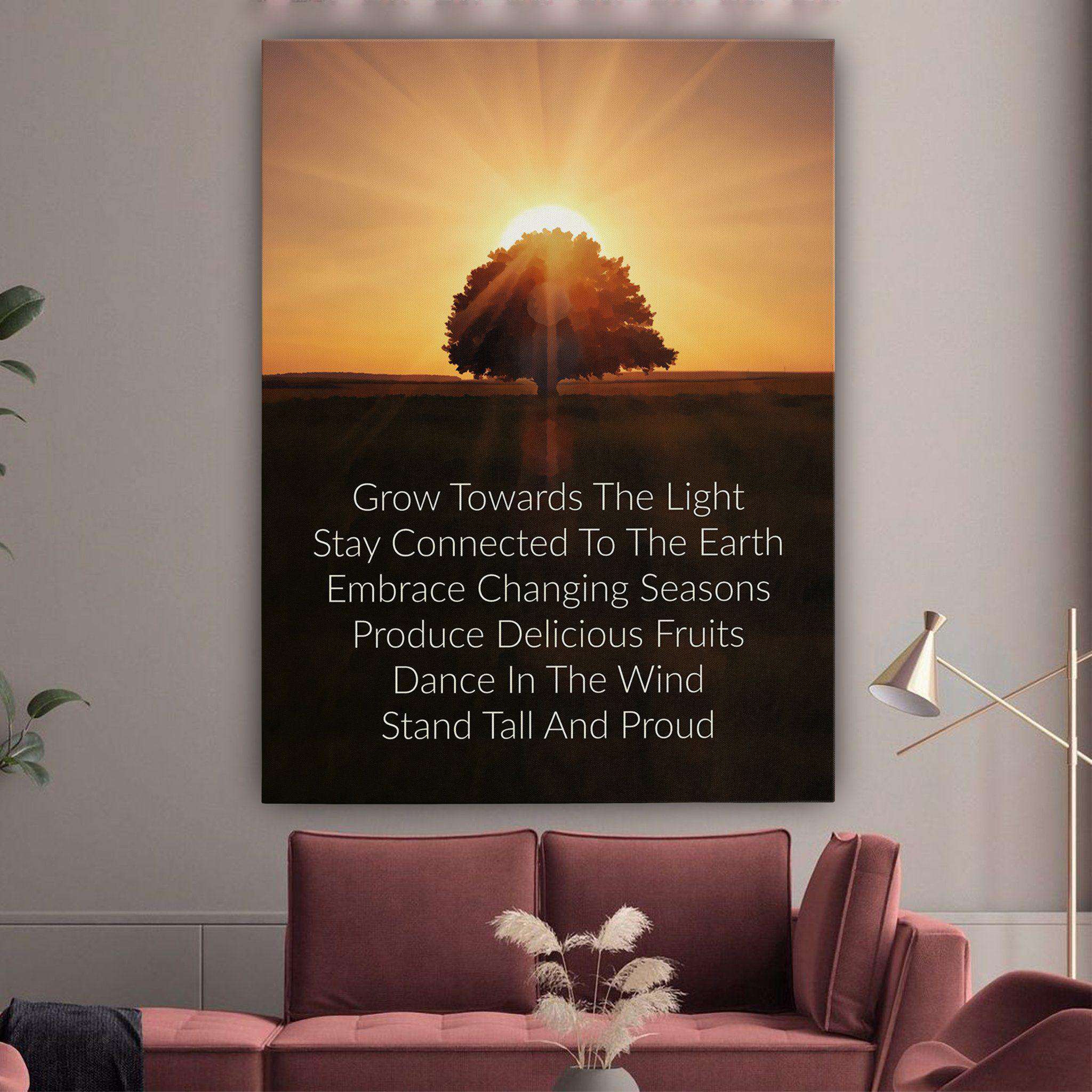 Be Like The Trees Canvas Wido 