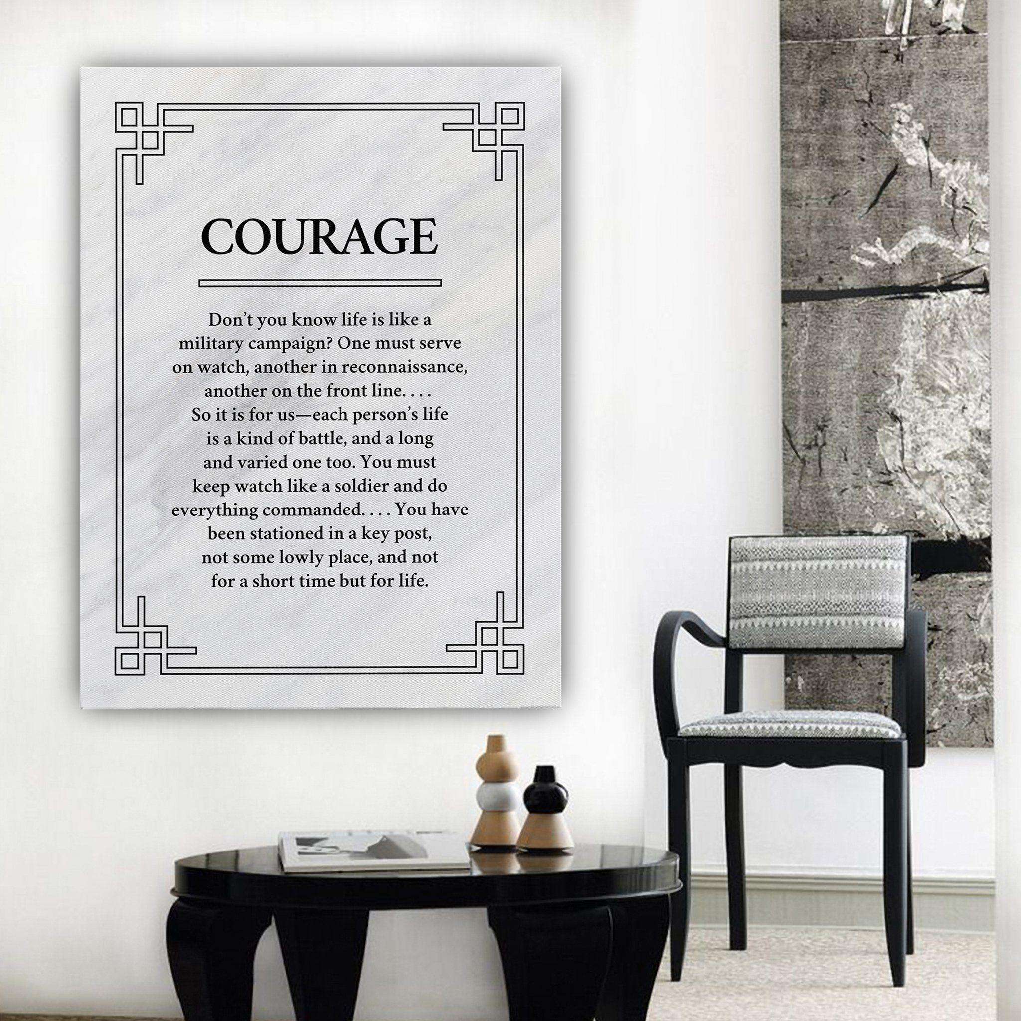 Courage Canvas Wido 