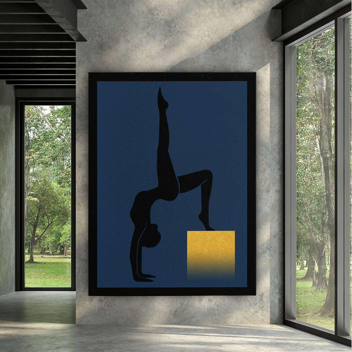 Golden Yoga III Canvas Wido 