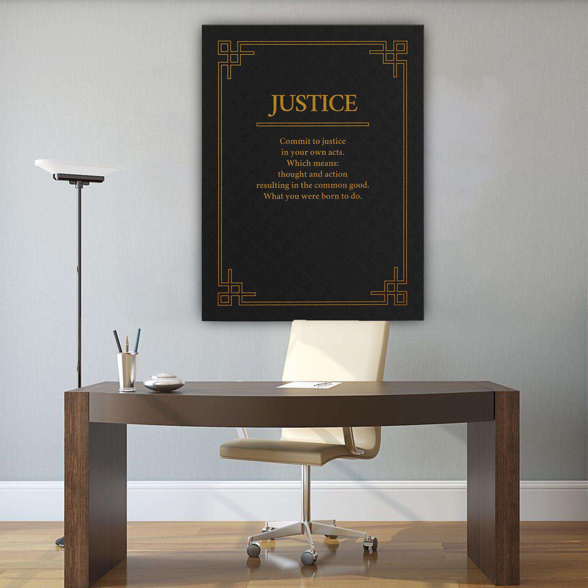 Justice Canvas Wido 