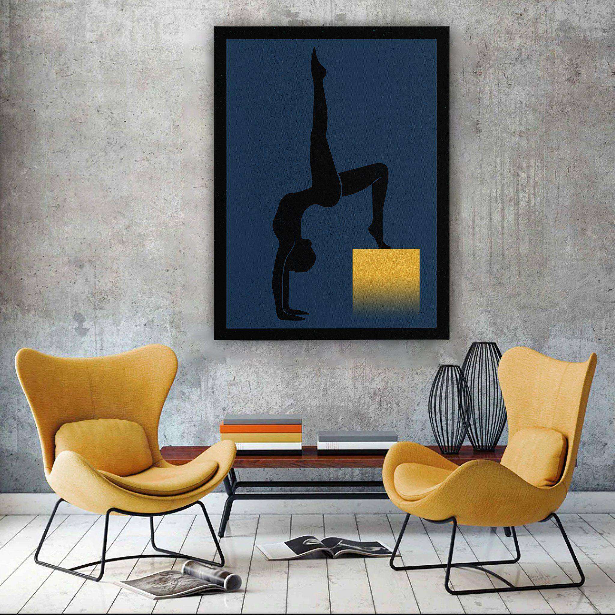 Golden Yoga III Canvas Wido 