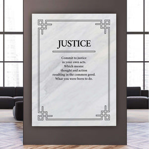 Justice Canvas Wido 