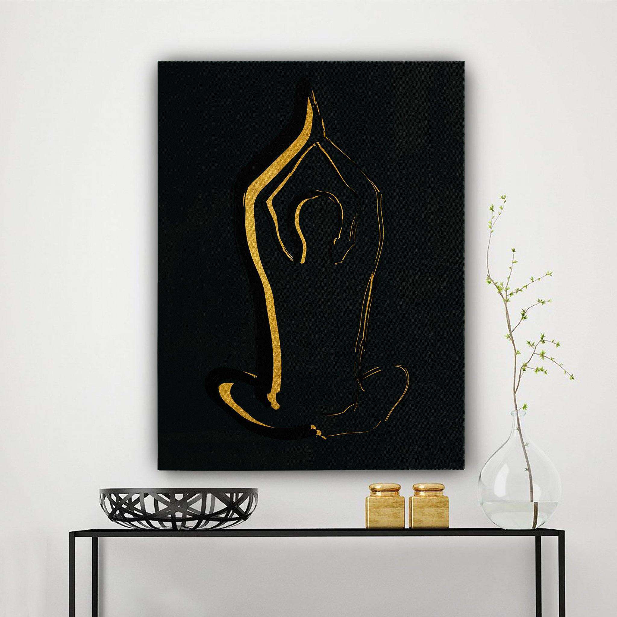 Meditation Abstract Canvas Wido 