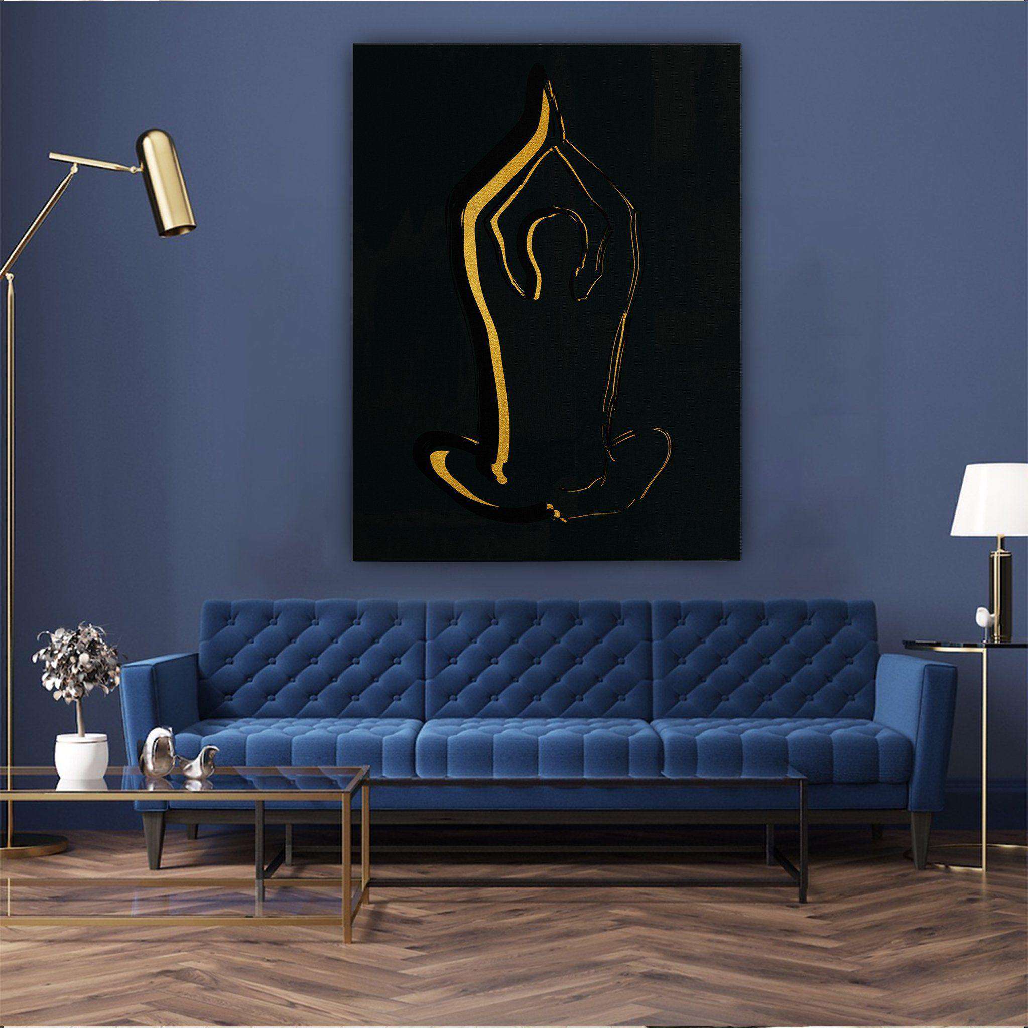 Meditation Abstract Canvas Wido 