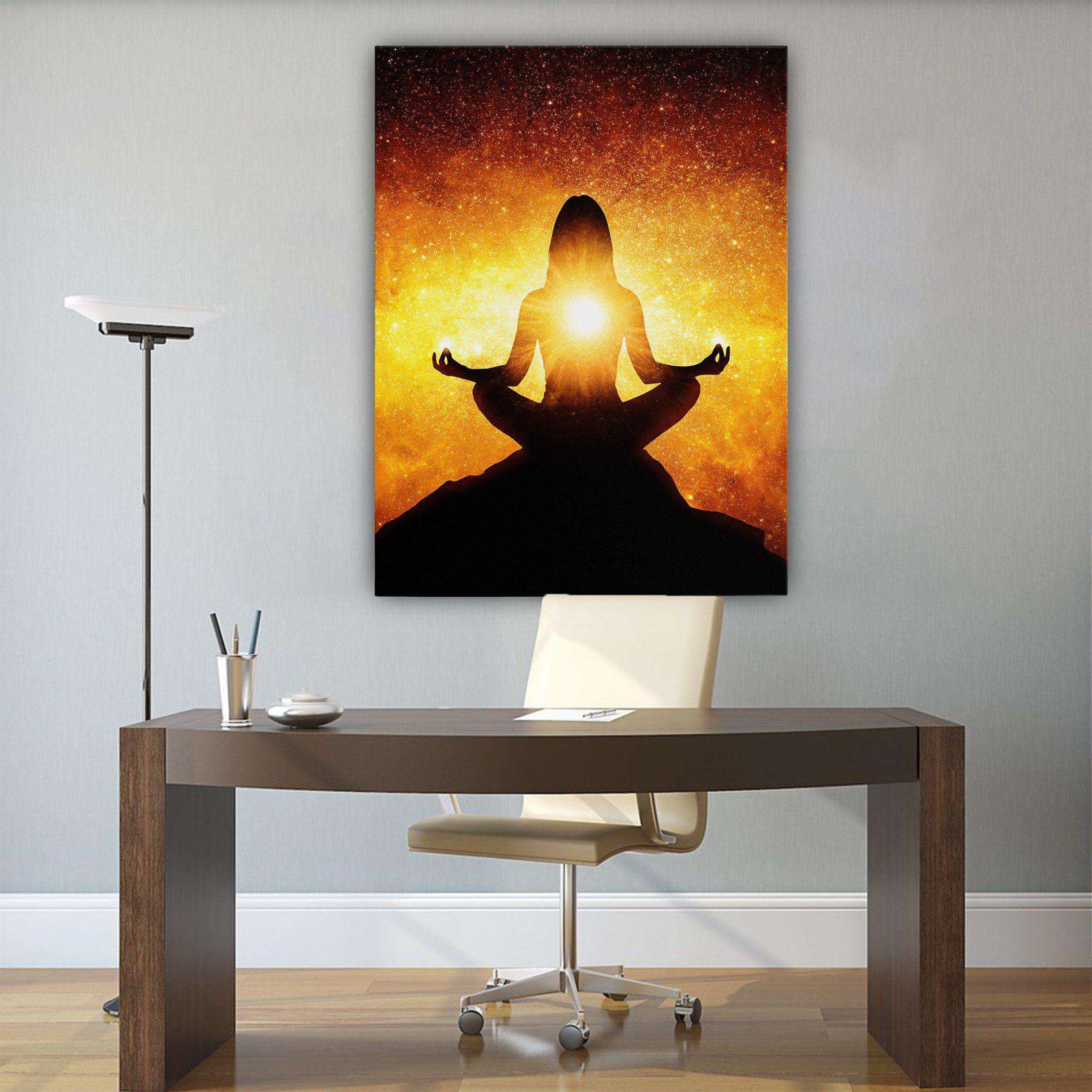 Meditation In The Stars Canvas Wido 