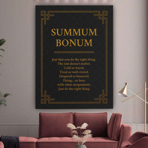 Summum Bonum Canvas Wido 60x90 cm / 24x36″ Marble 