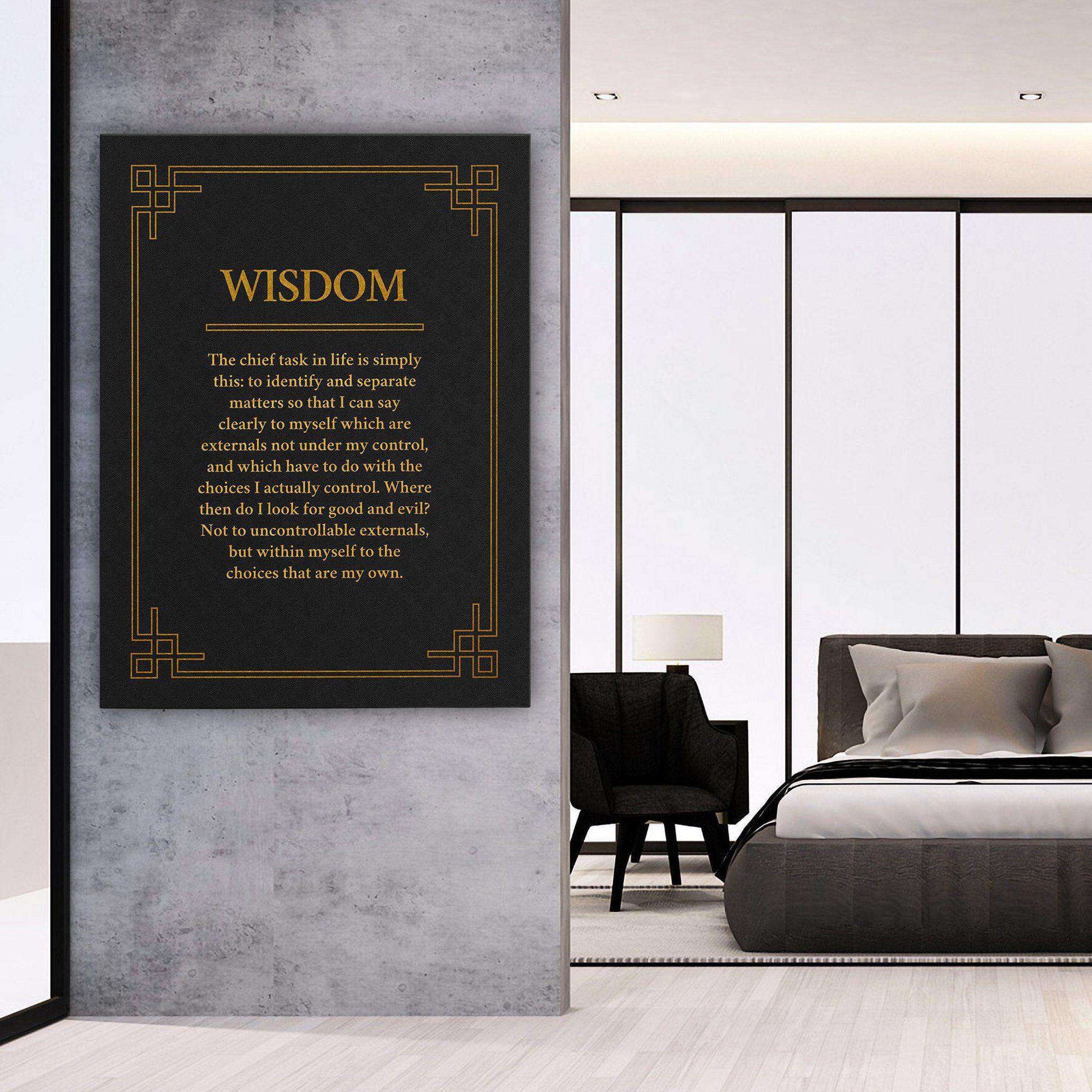 Wisdom Canvas Wido 30x60 cm / 12x24″ Leather 