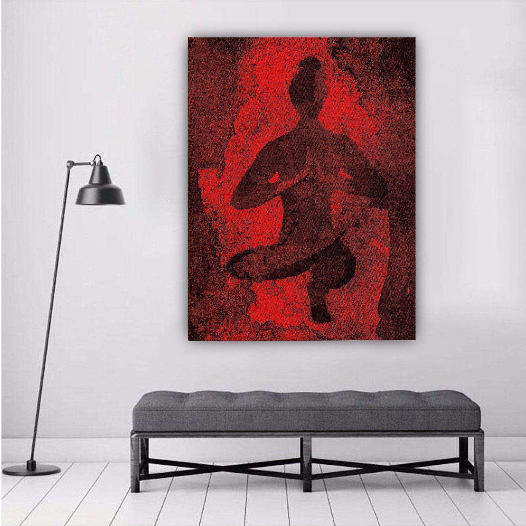 Yoga Abstract Canvas Wido 